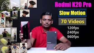 Redmi K20 Pro Slow Motion Video Test, 120fps, 240fps, 960fps, Indoor, Outdoor & Flash Light Views screenshot 1