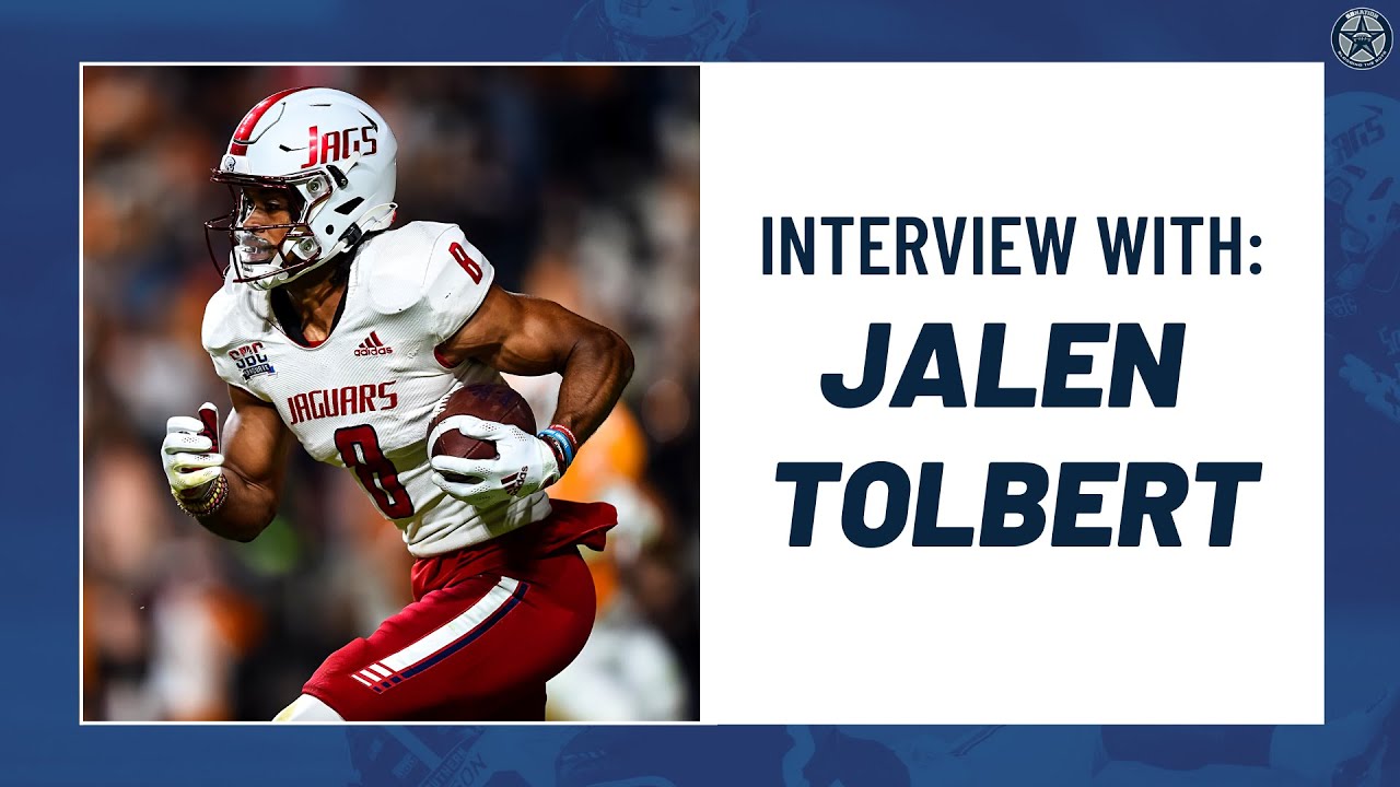 Meet Jalen Tolbert the Dallas Cowboys Newest Wide Receiver | 2022 NFL Draft | Blogging the Boys
