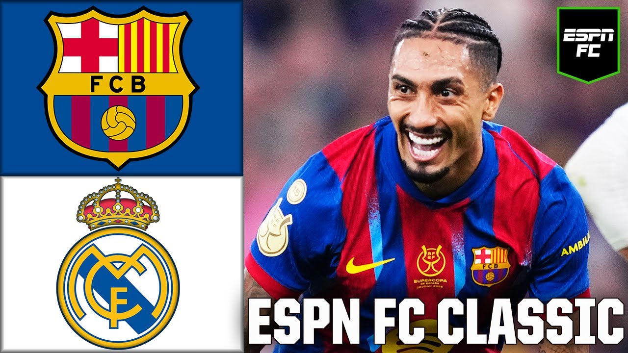 Barcelona vs. Real Madrid EXTENDED HIGHLIGHTS [January 2026 Spanish Supercopa Final] | ESPN FC