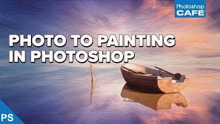 painting turn into oil photoshop