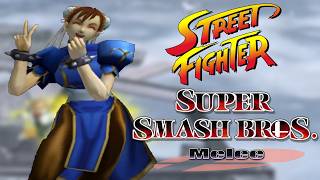 Moveset Showcase Chun-Li In Super Smash Bros. Melee