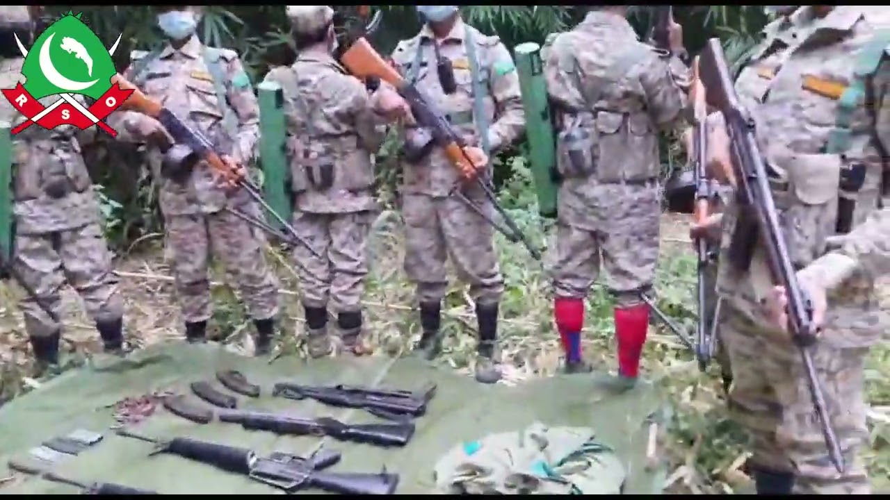 Rohingya Solidarity Organization(RSO) Fight with Myanmar terrorist government on 04.02.2022