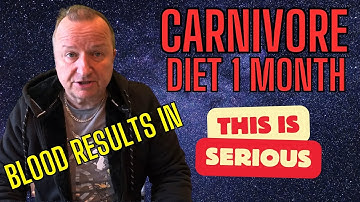What Has CARNIVORE DIET Done To My Health After 1 Month - Blood Results IN