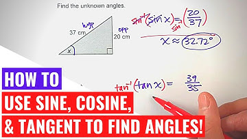 Using Trigonometry to Find Angles