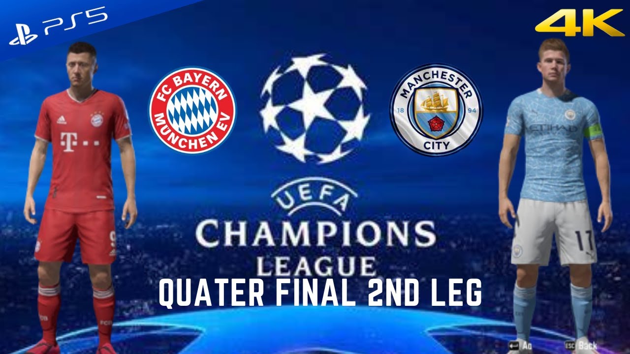 FIFA 23 - Bayern vs. Man City - Champions League 2023 Quarter Finals ...