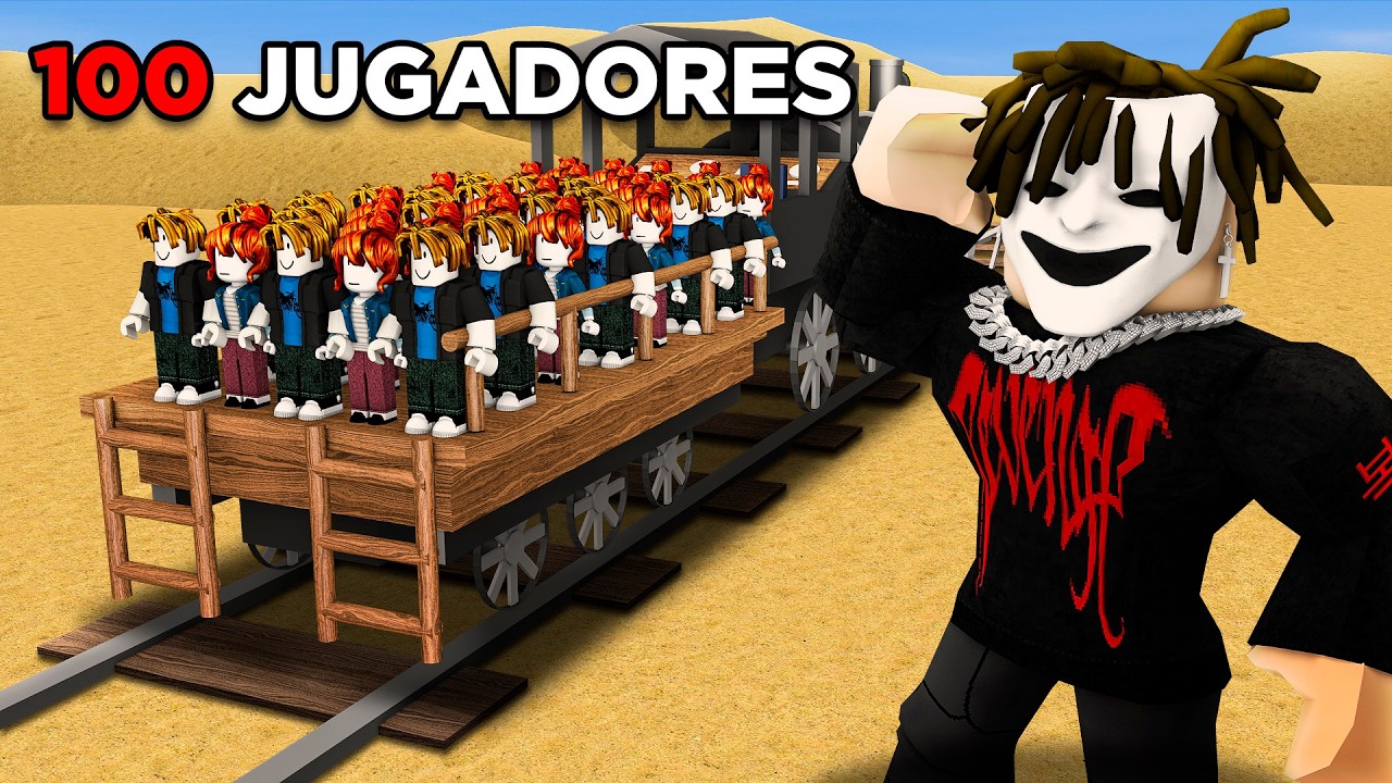 Me pase DEAD RAILS con 100 JUGADORES de Roblox