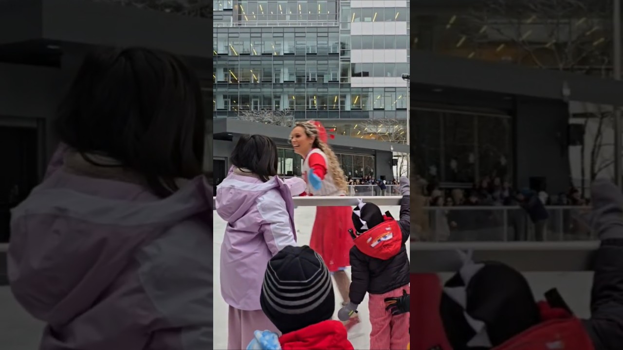 winter skating show at Kendall square North shore skating club ftw!