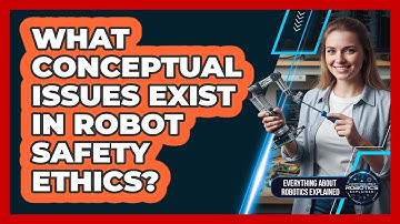 What Conceptual Issues Exist In Robot Safety Ethics?