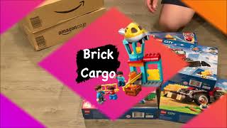 First Brick Cargo Lego city set intro and unboxing from Amazon haul