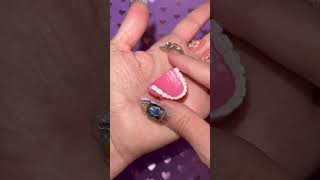 Unboxing TINY REAL Teeth Dentures Dentist Items!- Re-Ment Realistic Minis ASMR! #shorts