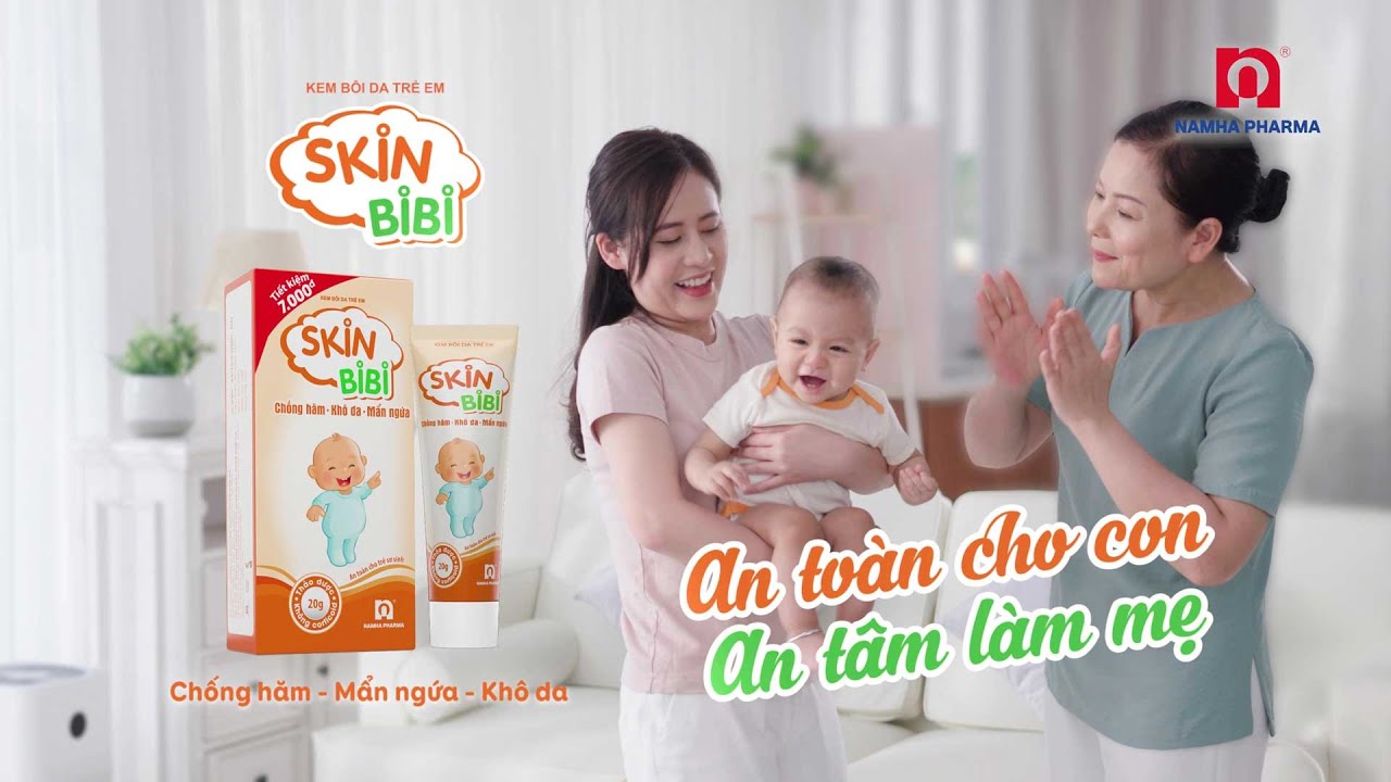 Skinbibi KEM BÔI DA TRẺ EM SKINBIBI AN TOÀN CHO CON AN TÂM LÀM MẸ️ - YouTube