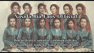 Persembahan Lirik by NASIDA RIA vocal bunda hj Nur'ain