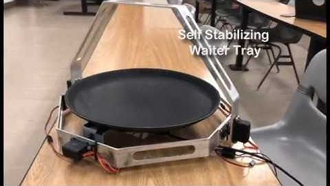MAE 472 Senior Design Project   Self Balancing Waiter Tray