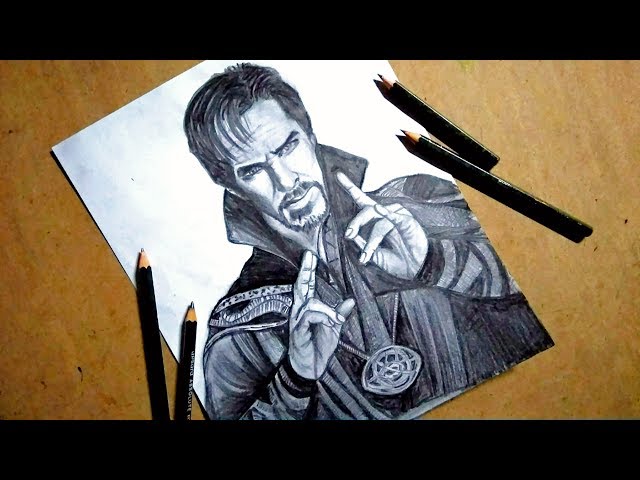 AbhiSketch - Pencil art of Dr. Strange ( Benedict... | Facebook