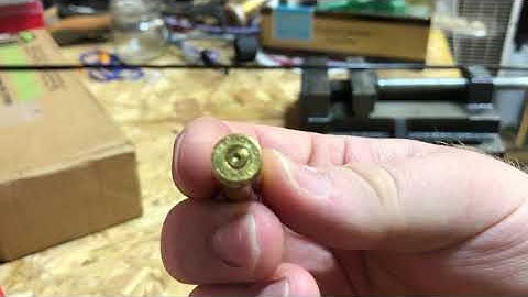 High Pressure Signs in a Rifle Cartridge