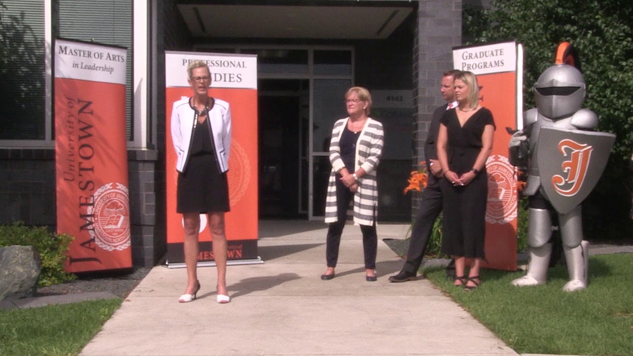 UJ Online Program Launch Ribbon Cutting - YouTube