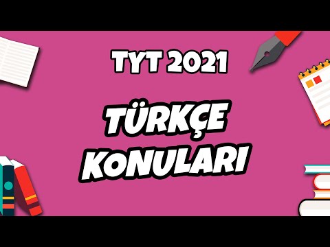 TYT 2021 Türkçe Konuları Neler? Başlıyoruz... #hedefekoş