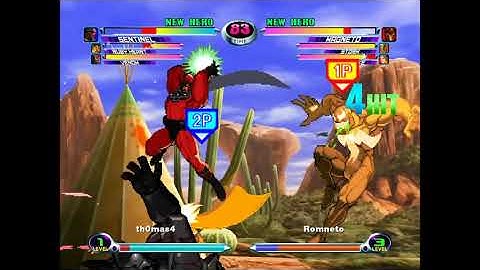MvC2: Magneto 3x Throw Reset Sequence by Romneto .:5.26.21:.