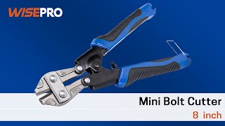 WISEPRO  classic Mini Bolt Cutters 8inch-200mm made of CRV Steel cutting metals with minimum effort. screenshot 2