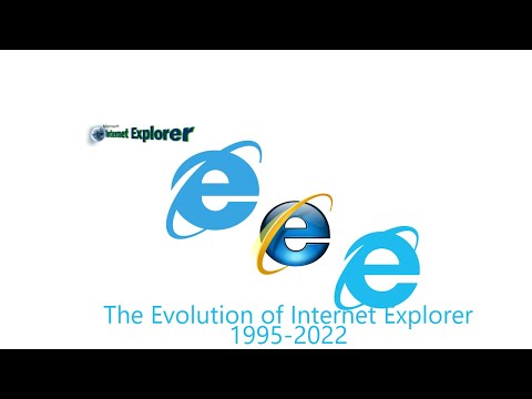 The Evolution of Internet Explorer (1995-2022)