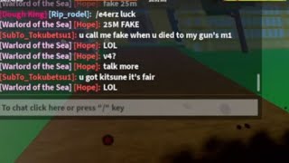 Toxic Kitsune user said i'm fake bounty