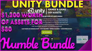 UNITY HUMBLE BUNDLE! $1,200 WORTH OF ASSETS FOR $30