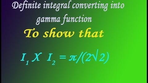 VTU Engineering maths 2 definite integral converting into gamma function(PART-1)