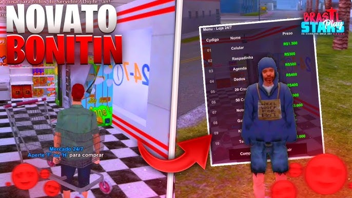 GAMEPLAY COM LOPYS NO BRASIL ROLEPLAY E REDE PARADOX🔥 GTA SAMP 🔥 #1 