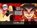 【Demon Slayer: Kimetsu no Yaiba Movie: Mugen Train ED】 Homura (炎) - Fingerstyle Guitar Cover [TABS]