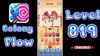 Colony Flow Level 819 Walkthrough | All Gameplay Solution | Go Answer