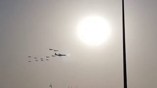 Saudi Air Force Flypast at the 91st Saudi National Day