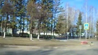 картинка: г Кричев из окна авто