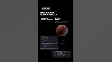 Onboarding Screen SwiftUI #coding #mobileui #swiftui #appdesign #iostutorial #developer #tutorial