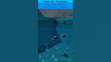 UE5: Predator Fish AI #gamedevelopment #unrealengine5