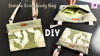 DIY Crossbody Bag Tutorial Free | Easy Crossbody Bag Tutorial