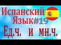 Единственное и множественное число ║ Урок 19║ Испанский язык для начинающих║ Карино