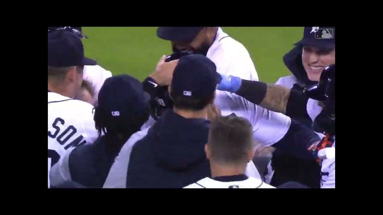 Detroit Tigers 2022 walk-offs