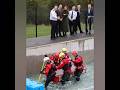 princess of Wales and William at the rescue academy college