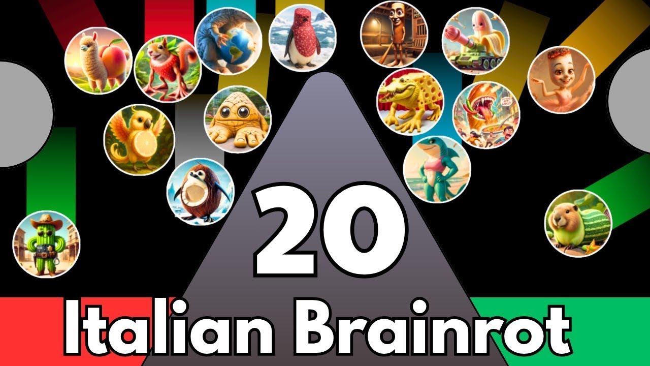 Top 20 Italian Brainrot Marble Race – Who Will Win | Round 4