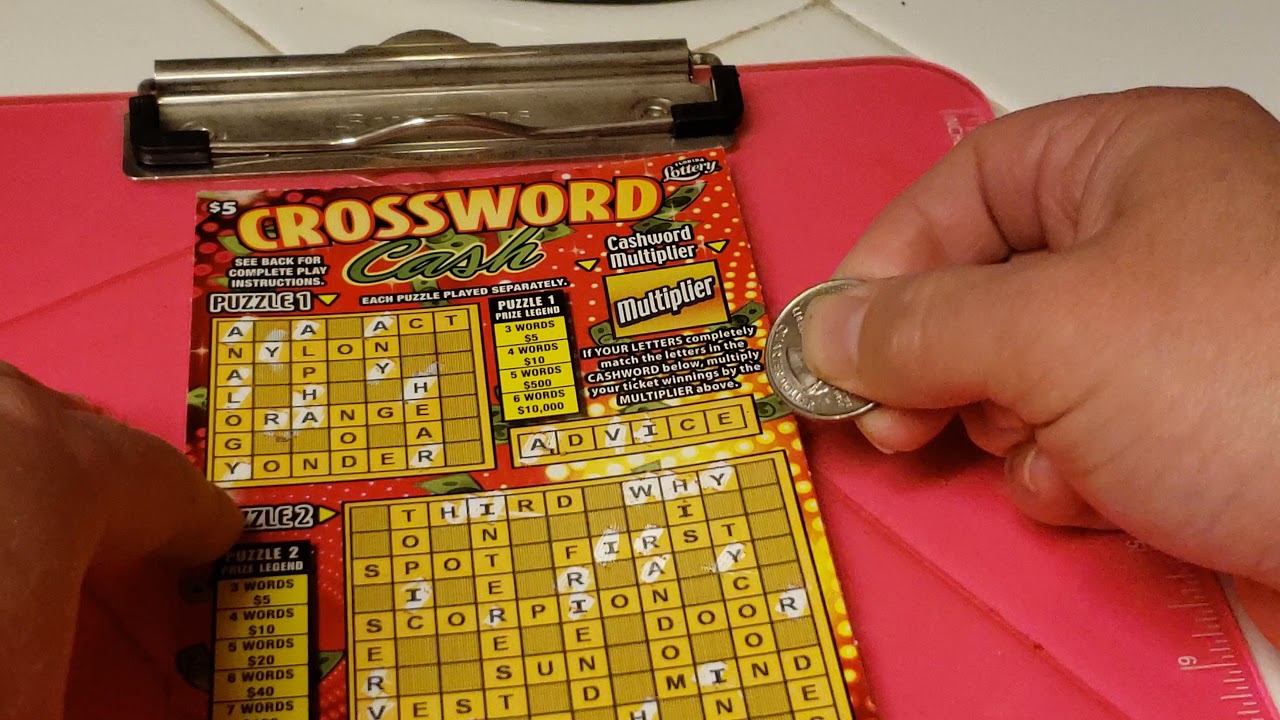 Florida Scratcher CROSSWORD CASH (Game 1499) YouTube