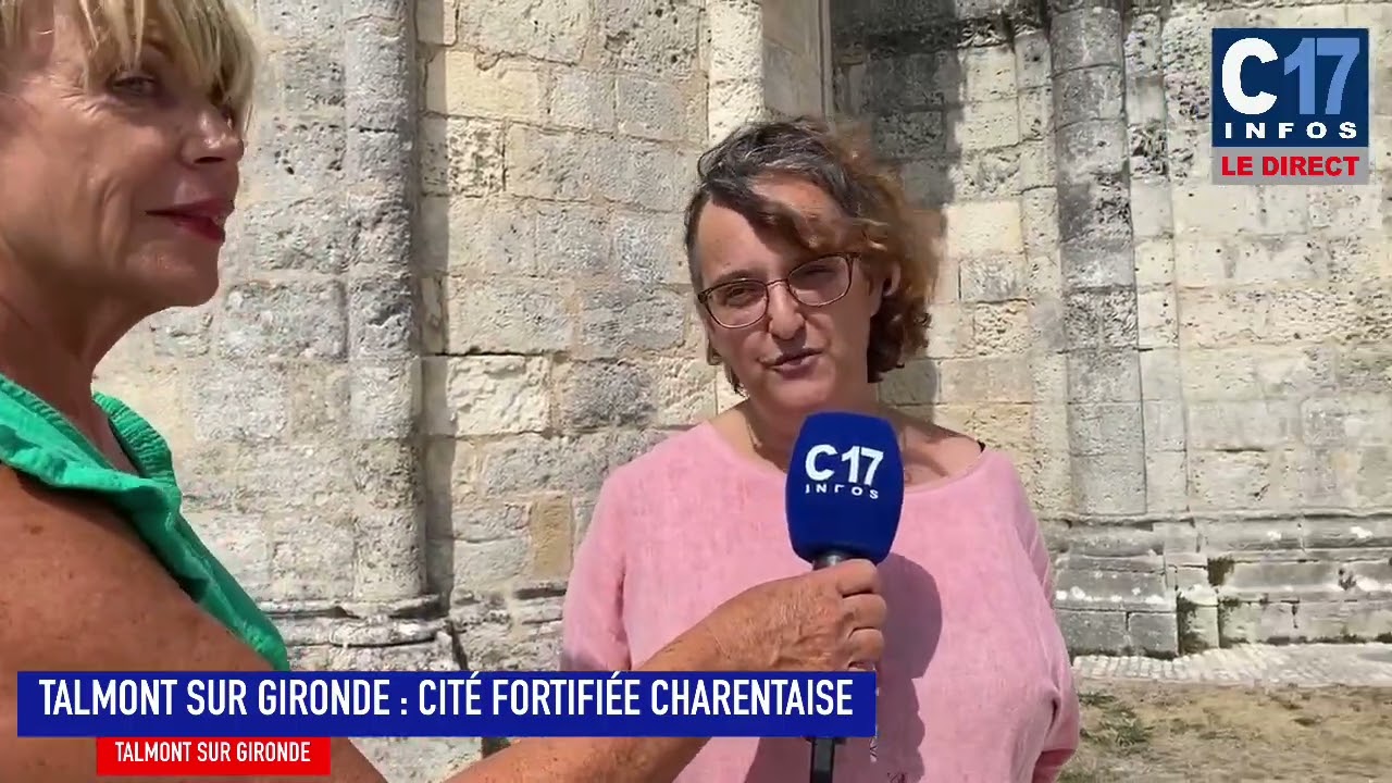 TALMONT SUR GIRONDE la Cité fortifiée charentaise