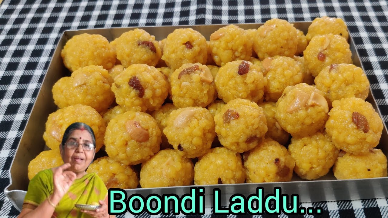 Boondi Laddu | Perfect laddu recipe in tamil | சுவையான லட்டு இப்படி செஞ்சு பாருங்க...
