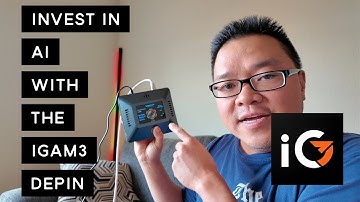 Investeer in AI met de iGam3 M1 Agent DePIN