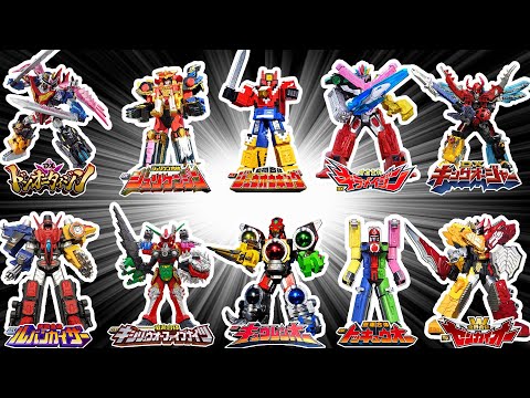 スーパー戦隊　ロボットたち6体　変身アイテム2点 スーパー戦隊 第6ヒーロー・追加戦士 変身アイテム特集！ 1992