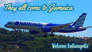Beautiful Jamaica 💥 airplane spotting Montego Bay video 672