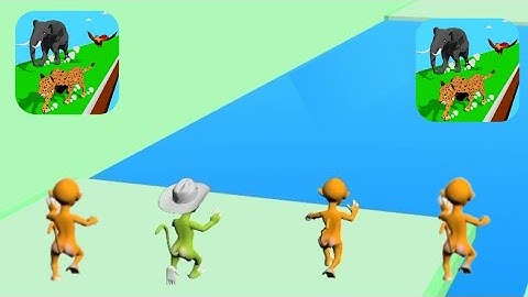 Animal Transform Race - Epic Race 3D - Part 5 All Levels 60 - 68 (Android/iOS)