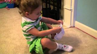 Katelyn using EZ Sox