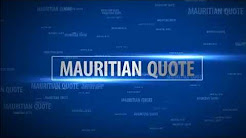 Mauritian Quote