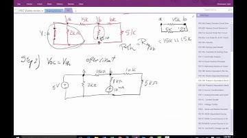 FEC13B Thevenin Equivalent   No Dependent Source