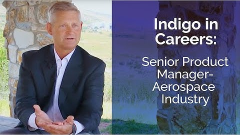 Indigo in Careers: Aerospace Industry, Senior Program Manager -  Mark Woempner.
